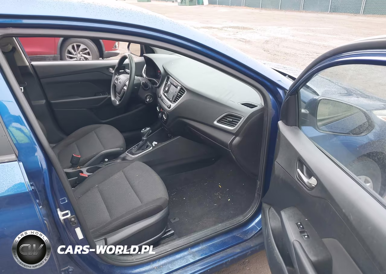 2021 Hyundai Accent Se VIN:3KPC24A69ME131202 - 5