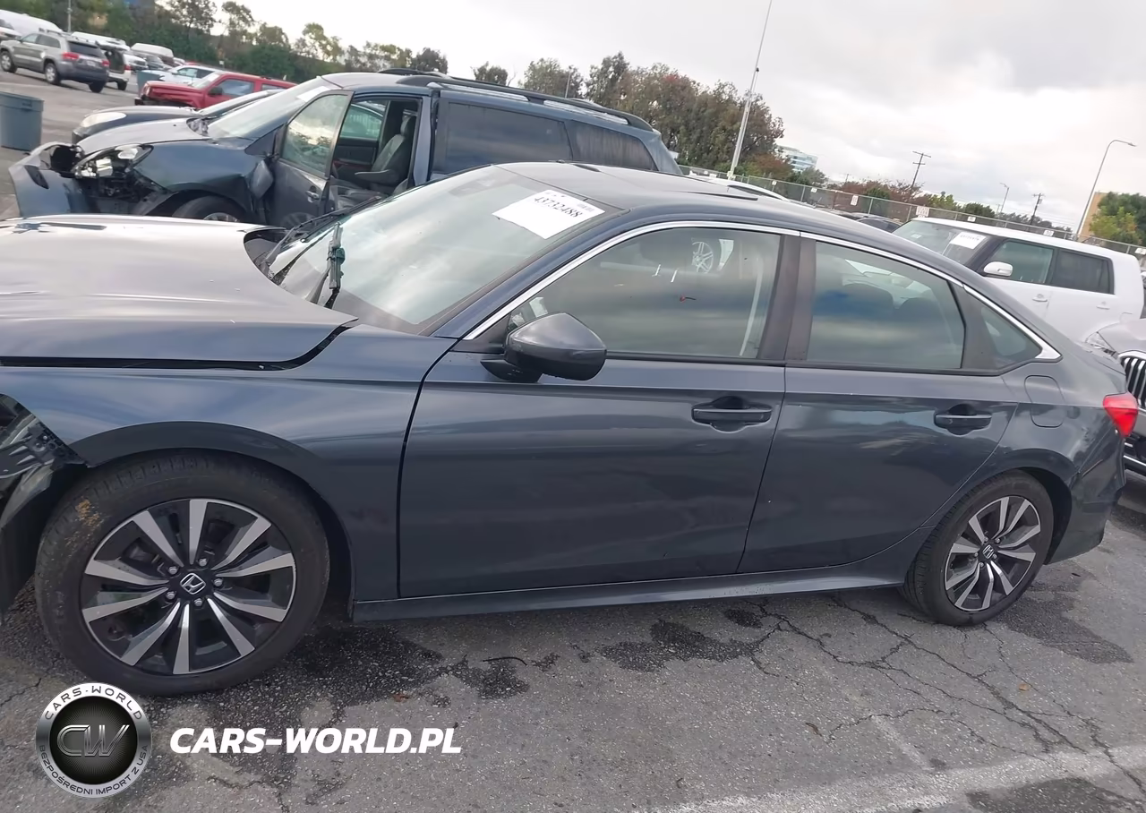 2022 Honda Civic Ex VIN:2HGFE1F77NH318577 - 15
