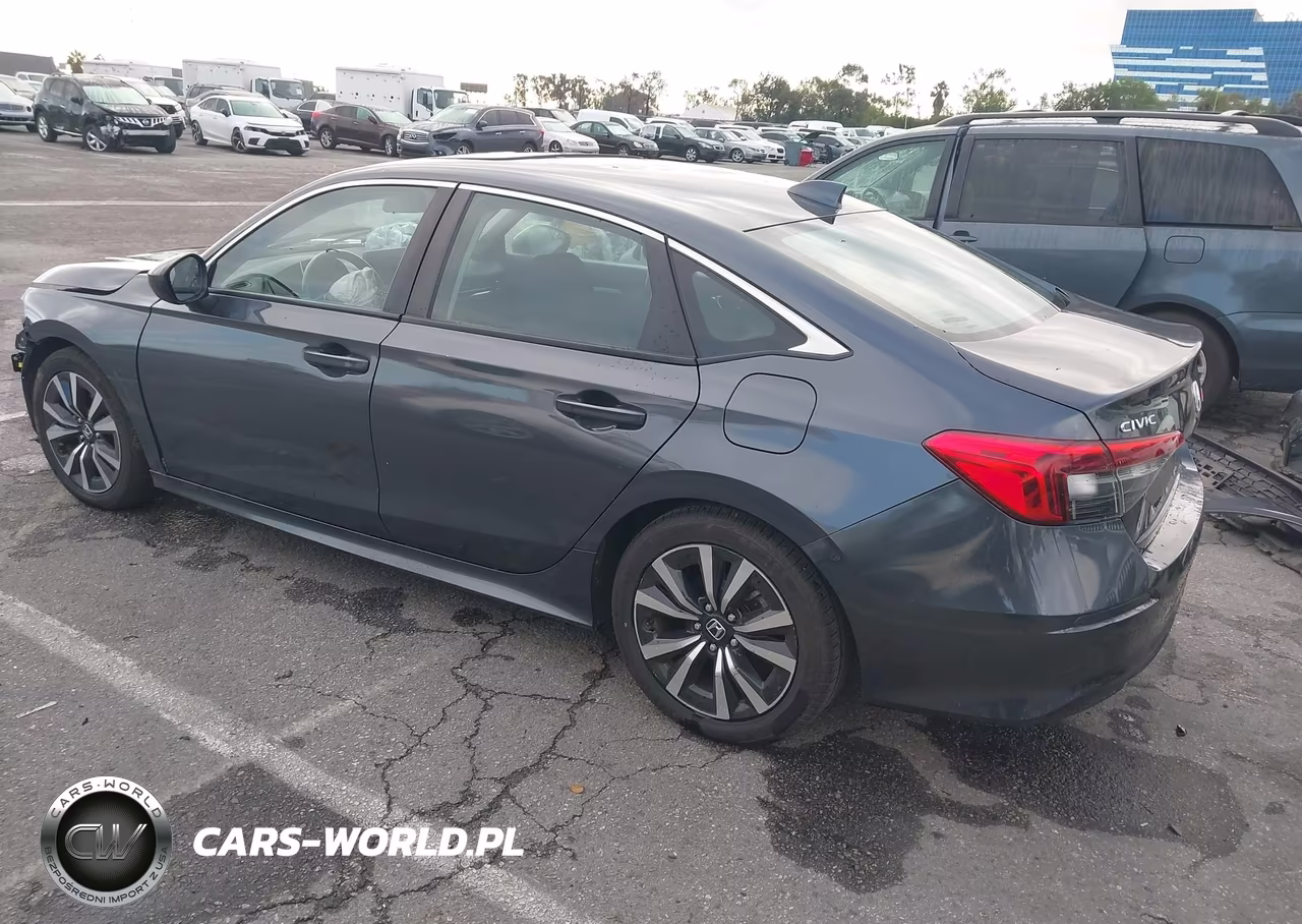 2022 Honda Civic Ex VIN:2HGFE1F77NH318577 - 3