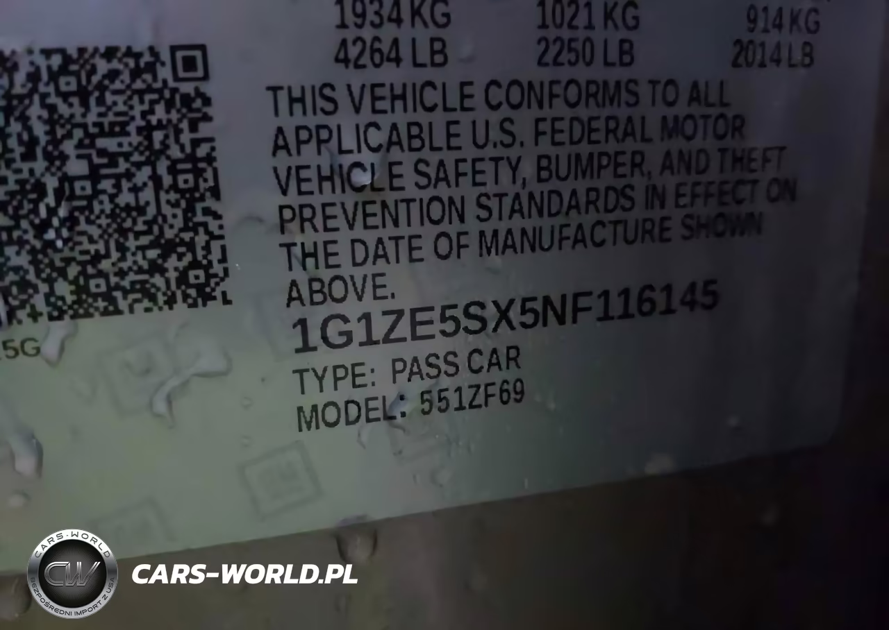 2022 Chevrolet Malibu Fwd Premier VIN:1G1ZE5SX5NF116145 - 9