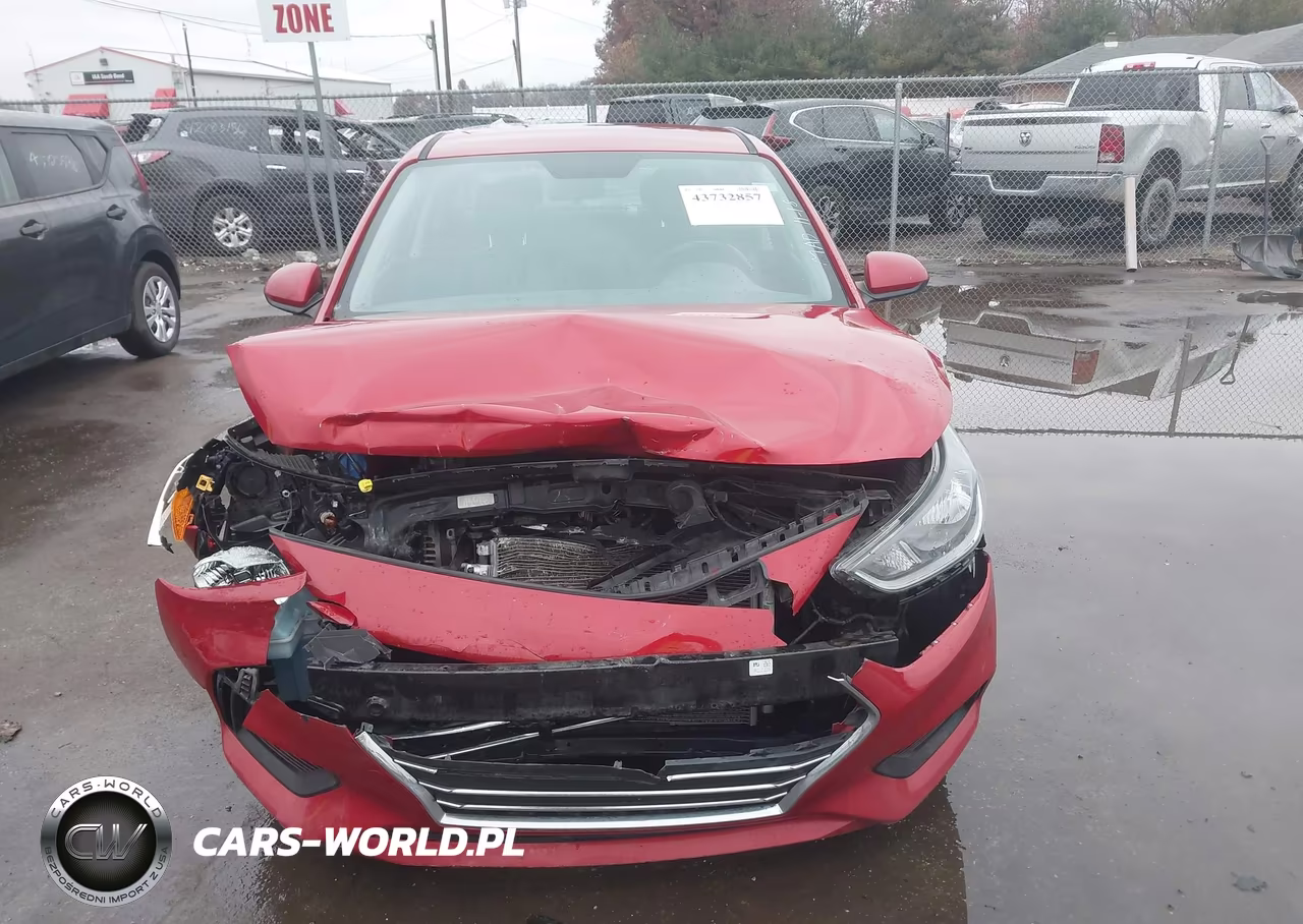 2020 Hyundai Accent Se VIN:3KPC24A6XLE098516 - 12