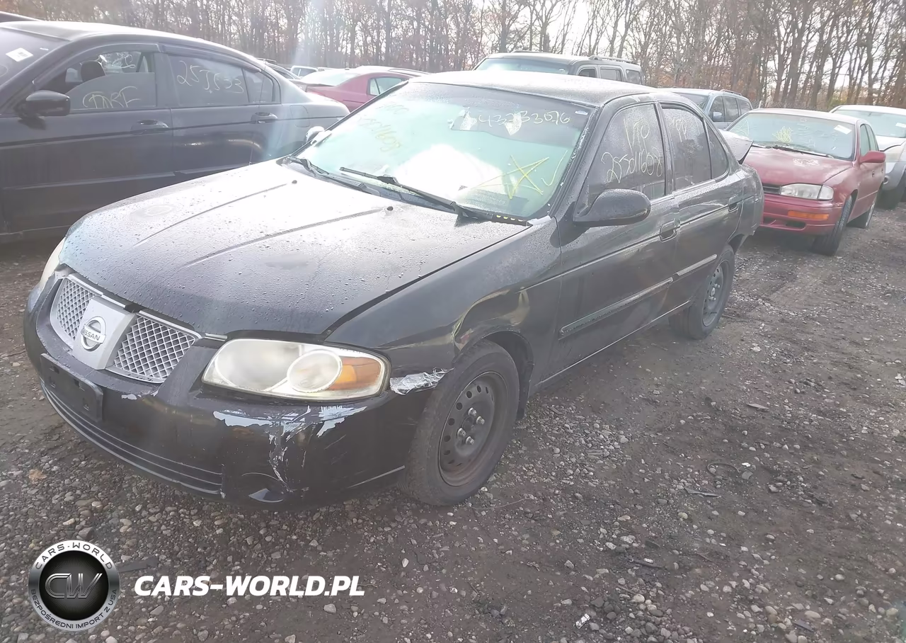 2004 Nissan Sentra 1.8S VIN:3N1CB51D14L480423 - 2