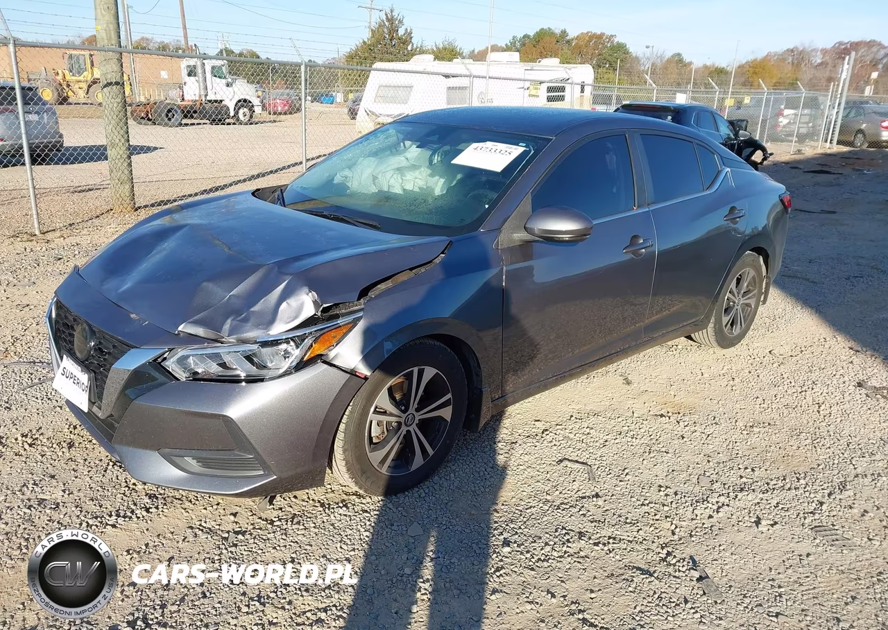 2020 Nissan Sentra Sv Xtronic Cvt VIN:3N1AB8CVXLY229545 - 2