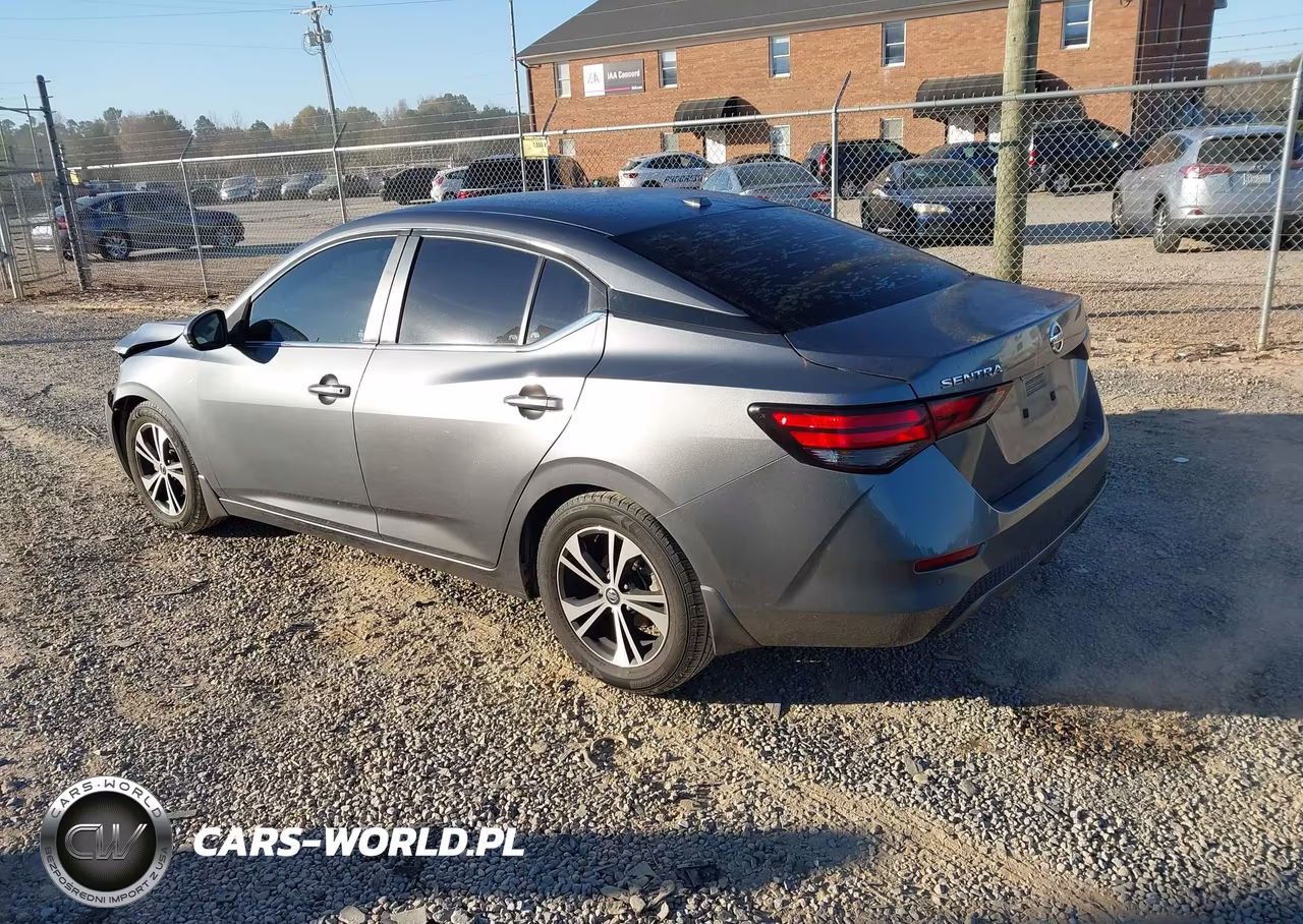 2020 Nissan Sentra Sv Xtronic Cvt VIN:3N1AB8CVXLY229545 - 3
