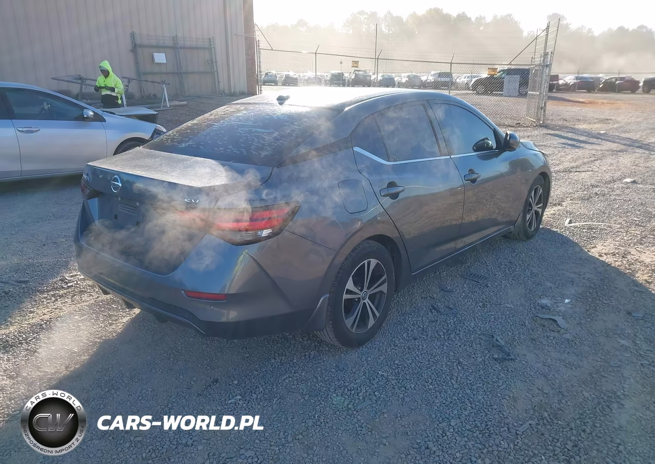 2020 Nissan Sentra Sv Xtronic Cvt VIN:3N1AB8CVXLY229545 - 4