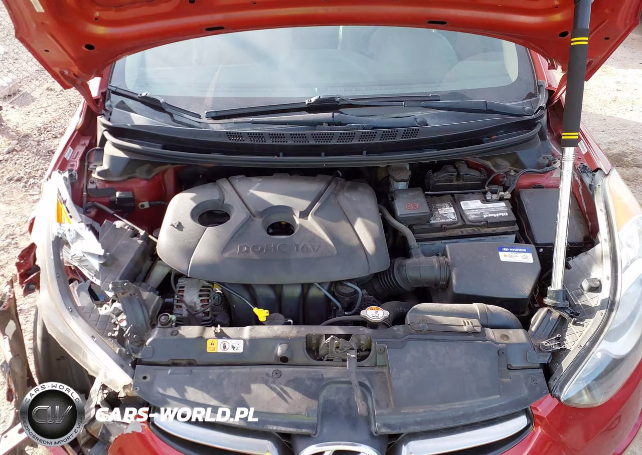 2012 Hyundai Elantra Limited (Ulsan Plant) VIN:KMHDH4AE6CU244885 - 10