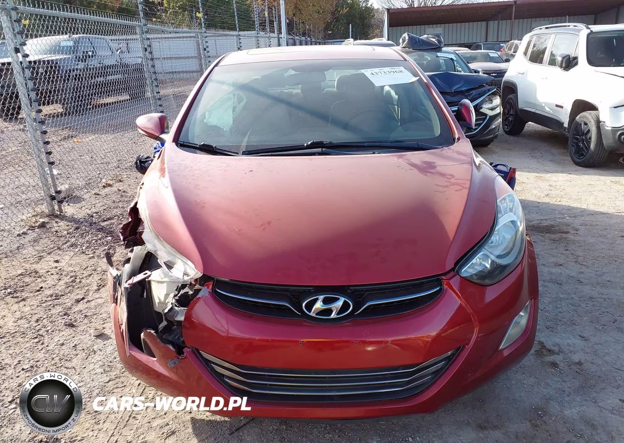 2012 Hyundai Elantra Limited (Ulsan Plant) VIN:KMHDH4AE6CU244885 - 12