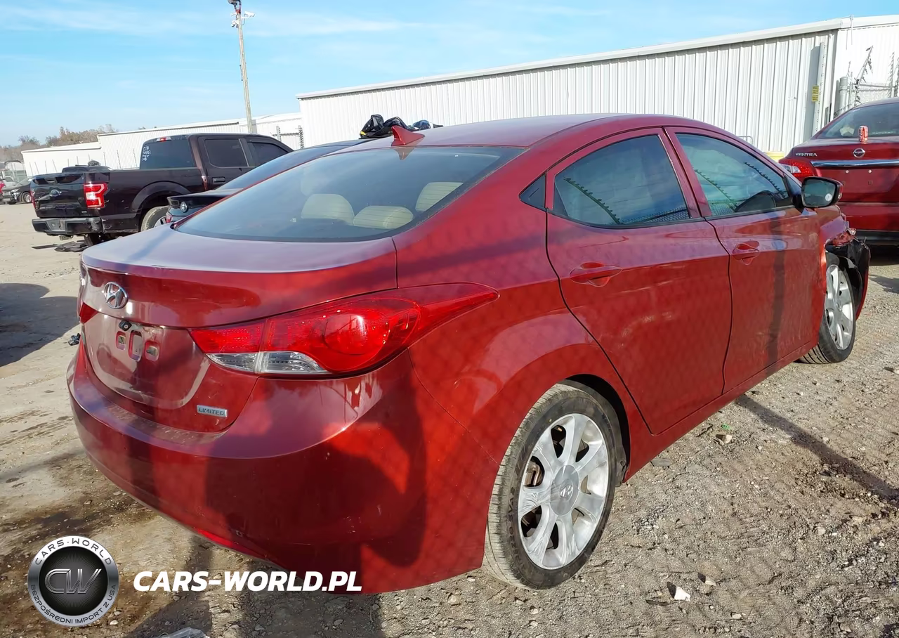 2012 Hyundai Elantra Limited (Ulsan Plant) VIN:KMHDH4AE6CU244885 - 13