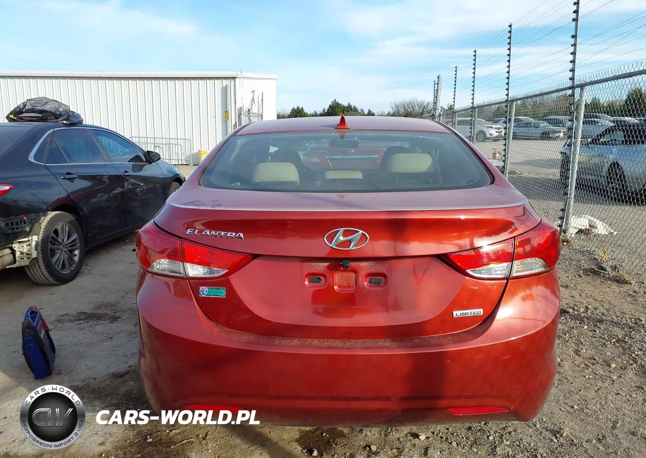 2012 Hyundai Elantra Limited (Ulsan Plant) VIN:KMHDH4AE6CU244885 - 16