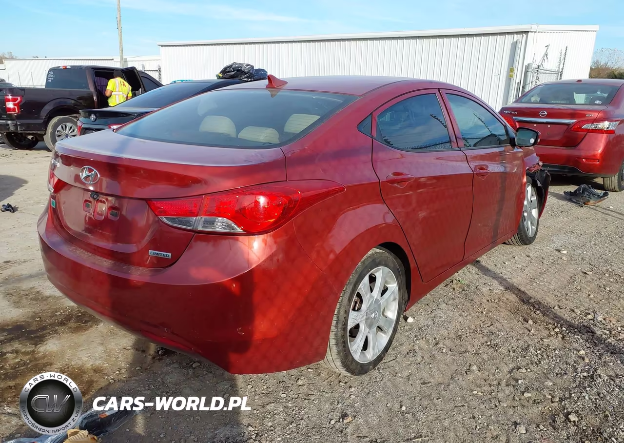 2012 Hyundai Elantra Limited (Ulsan Plant) VIN:KMHDH4AE6CU244885 - 4