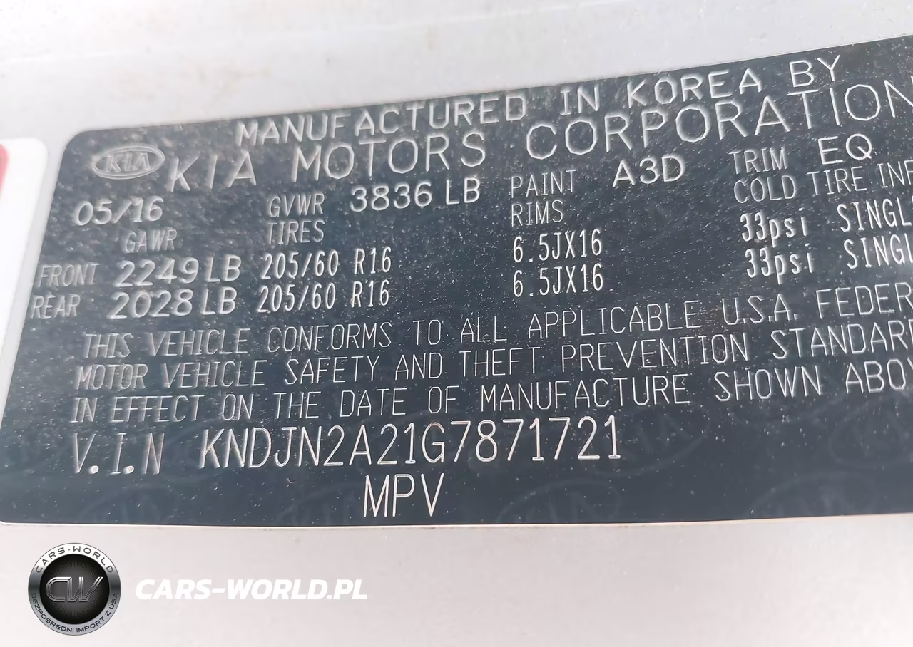 2016 Kia Soul VIN:KNDJN2A21G7871721 - 9