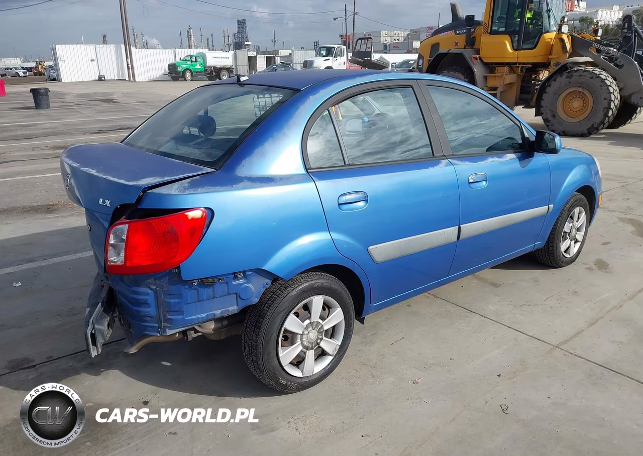 2006 Kia Rio Lx VIN:KNADE123466164984 - 4