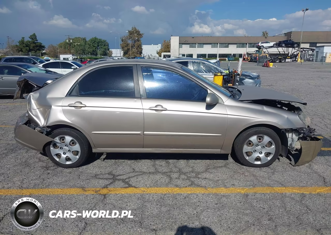2007 Kia Spectra Ex VIN:KNAFE122675483259 - 13