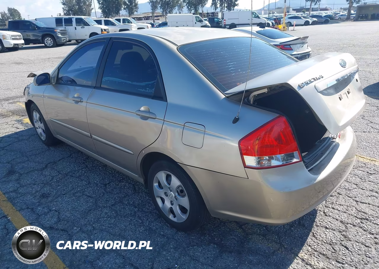 2007 Kia Spectra Ex VIN:KNAFE122675483259 - 3