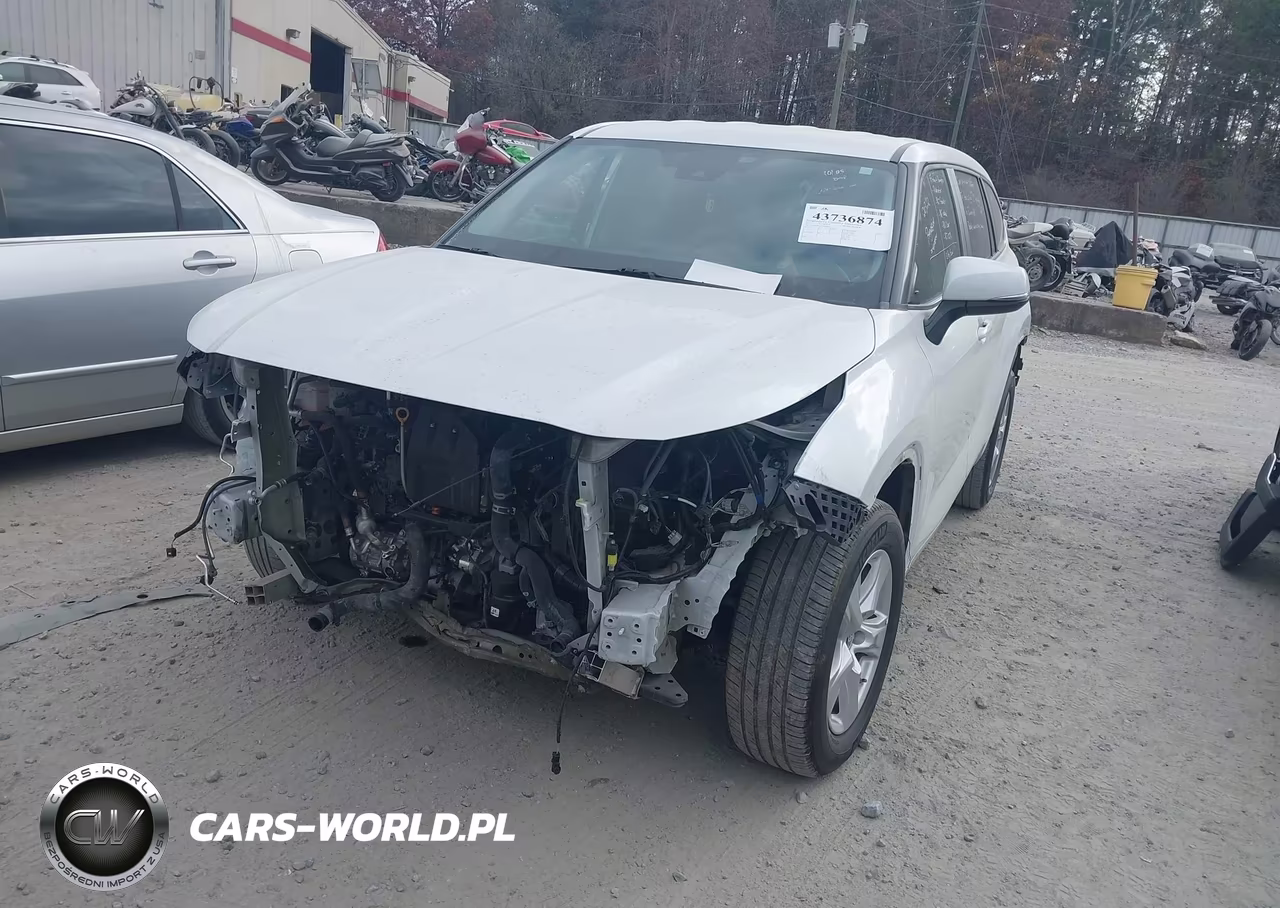 2023 Toyota Highlander Le VIN:5TDKDRAH4PS026520 - 2