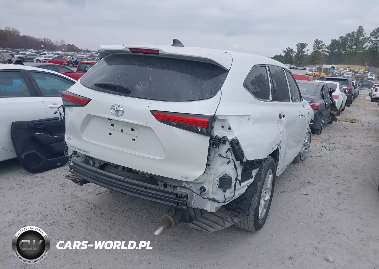 2023 Toyota Highlander Le VIN:5TDKDRAH4PS026520 - 4