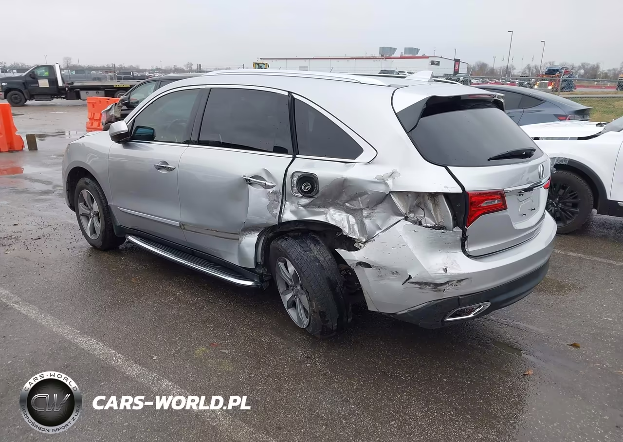 2015 Acura Mdx VIN:5FRYD3H29FB004314 - 3