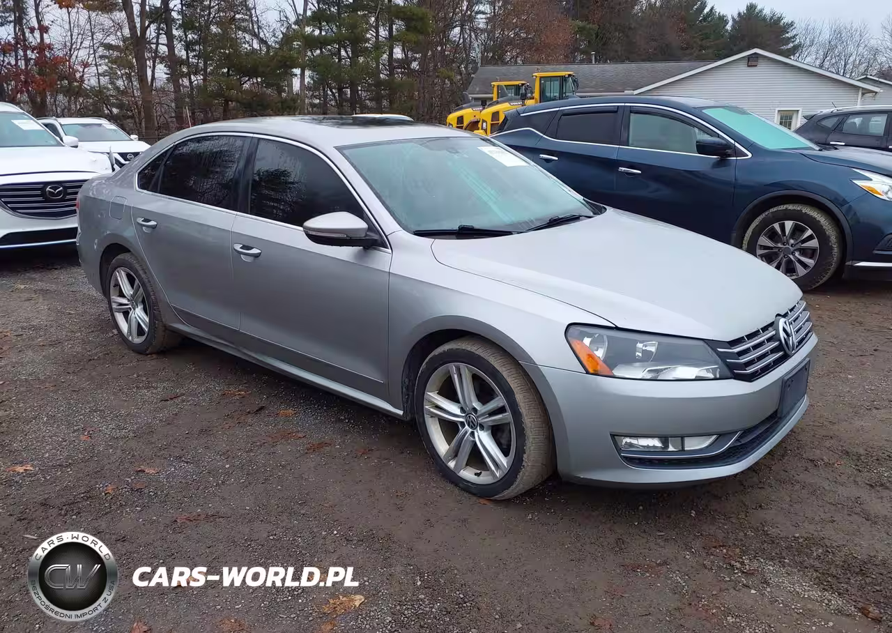 2012 Volkswagen Passat 2.0L Tdi Sel Premium