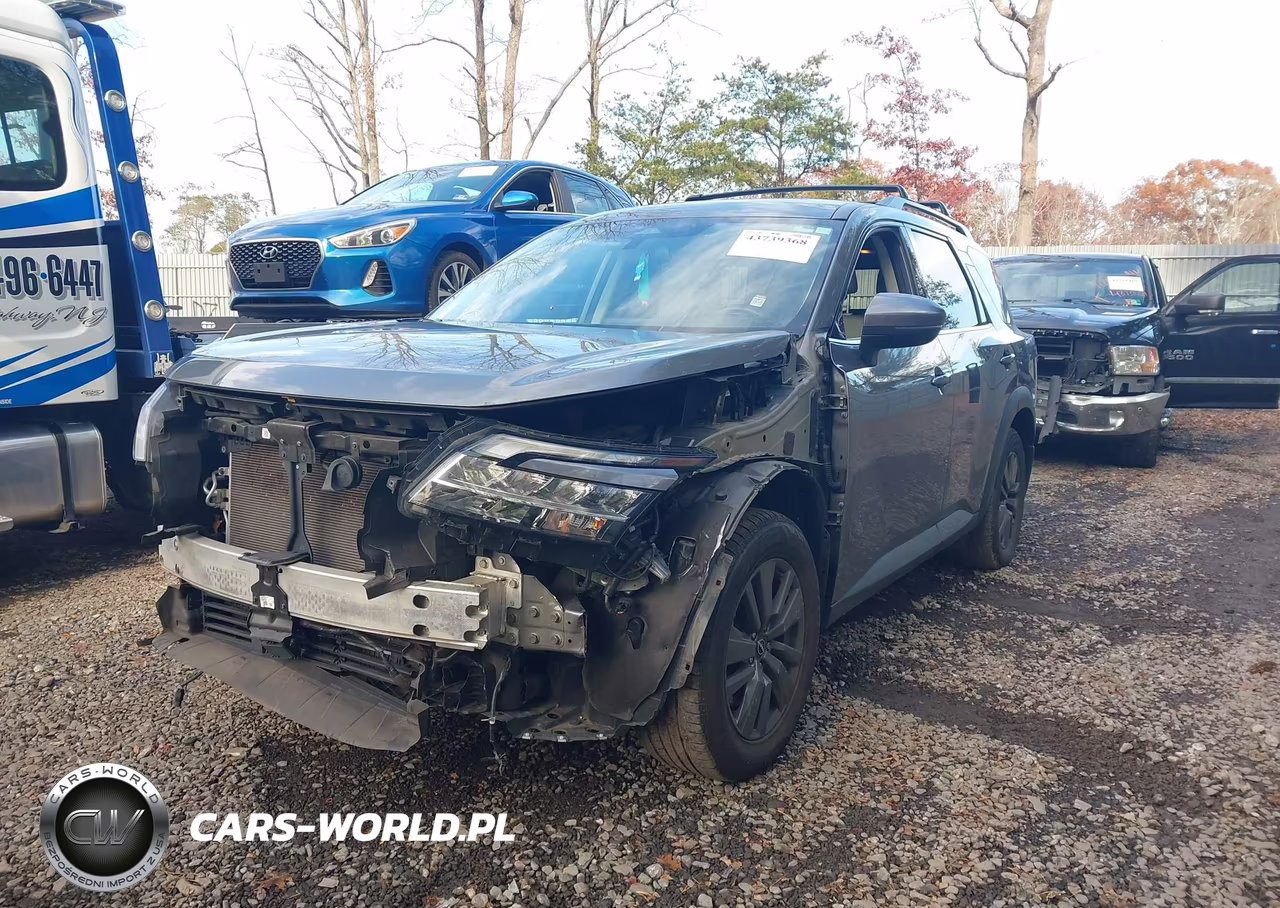 2022 Nissan Pathfinder Sv 2Wd VIN:5N1DR3BA9NC250448 - 2