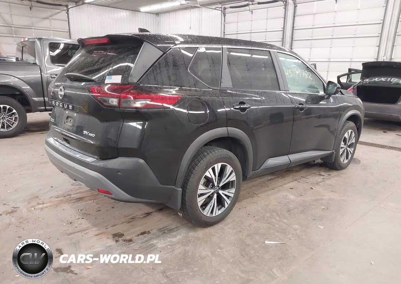 2022 Nissan Rogue Sv VIN:5N1BT3BB6NC731890 - 4