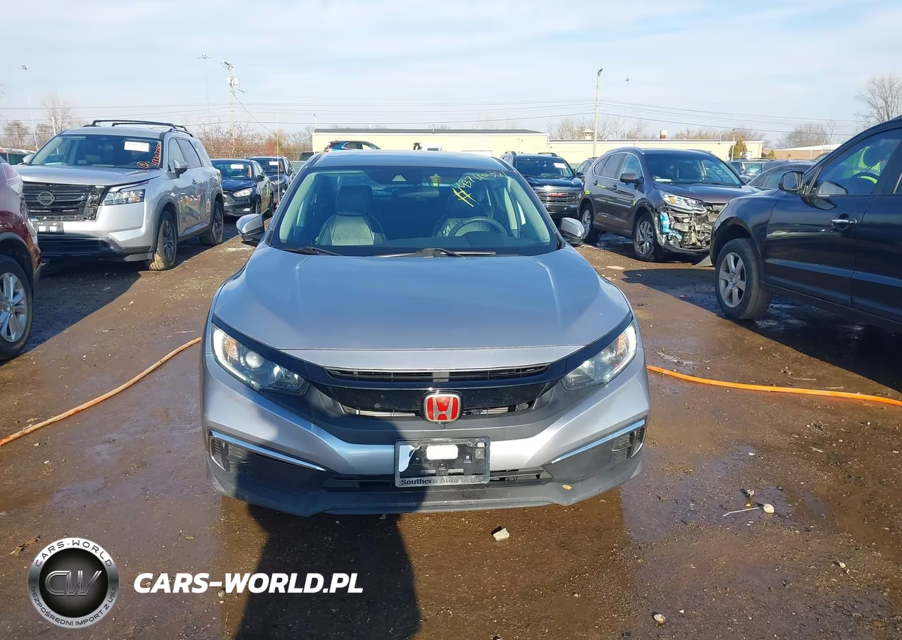 2019 Honda Civic Lx VIN:2HGFC2F60KH518585 - 12