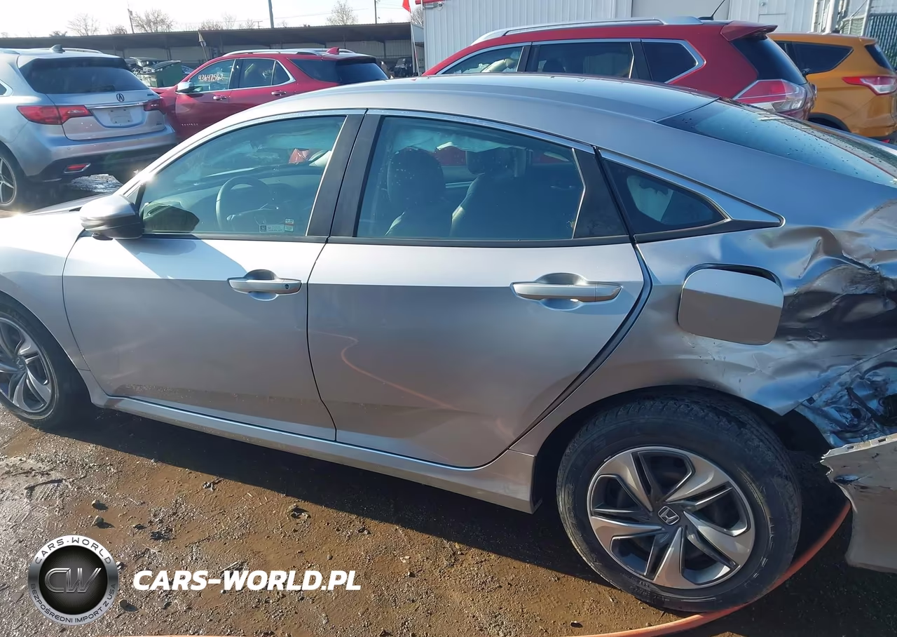 2019 Honda Civic Lx VIN:2HGFC2F60KH518585 - 14