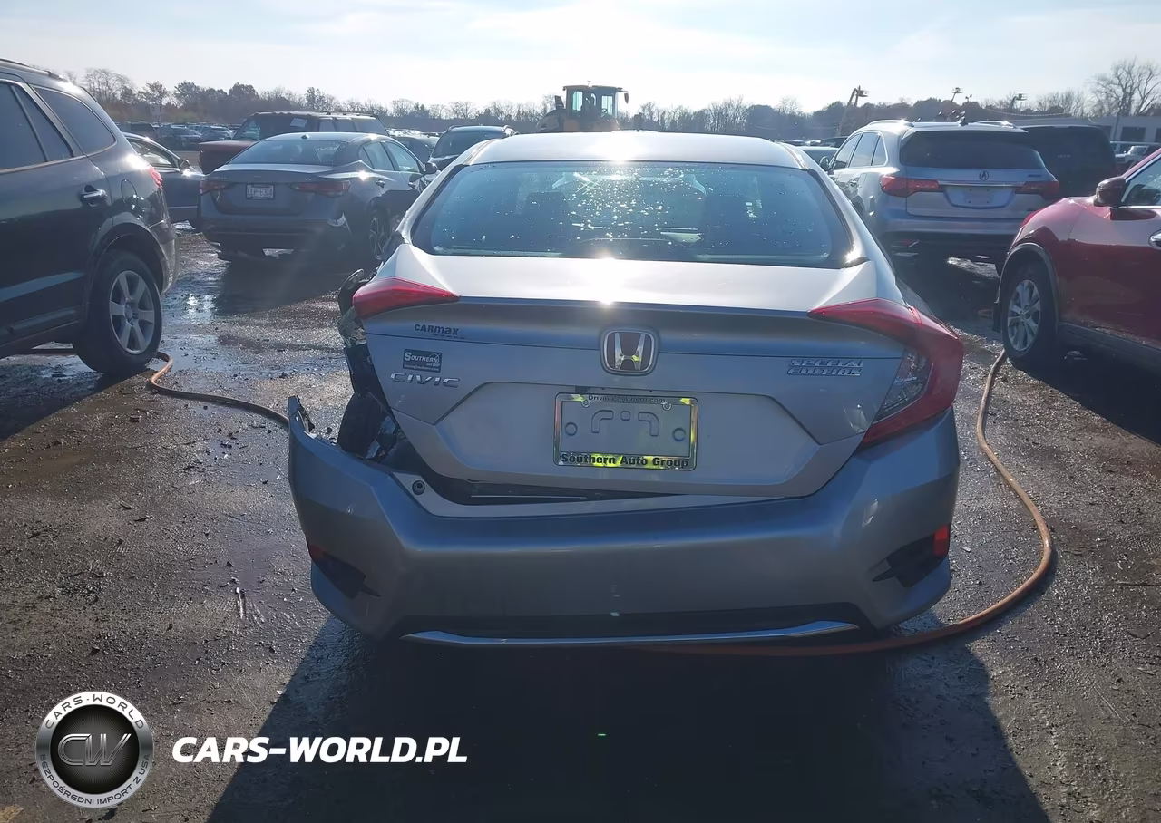 2019 Honda Civic Lx VIN:2HGFC2F60KH518585 - 16
