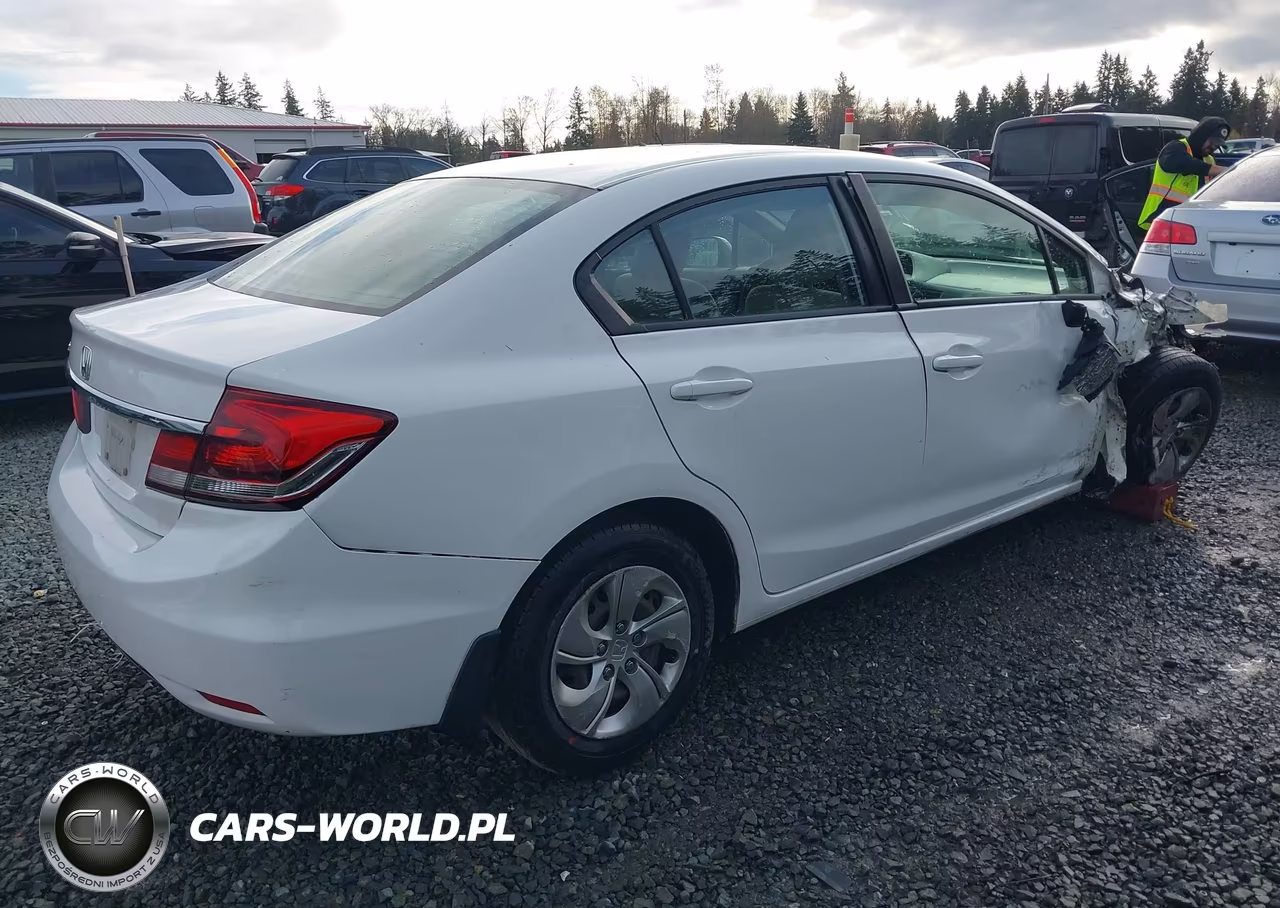 2015 Honda Civic Lx VIN:2HGFB2F54FH558541 - 4