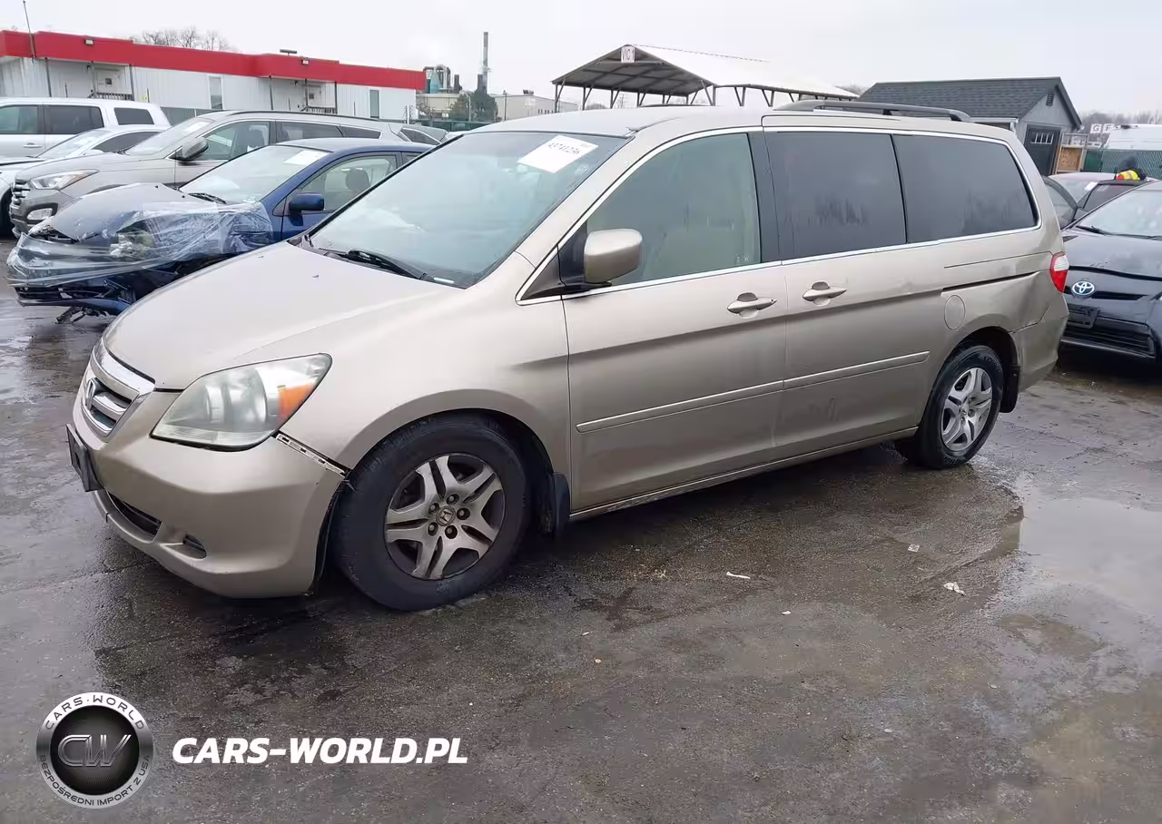 2005 Honda Odyssey Ex VIN:5FNRL38435B413031 - 2