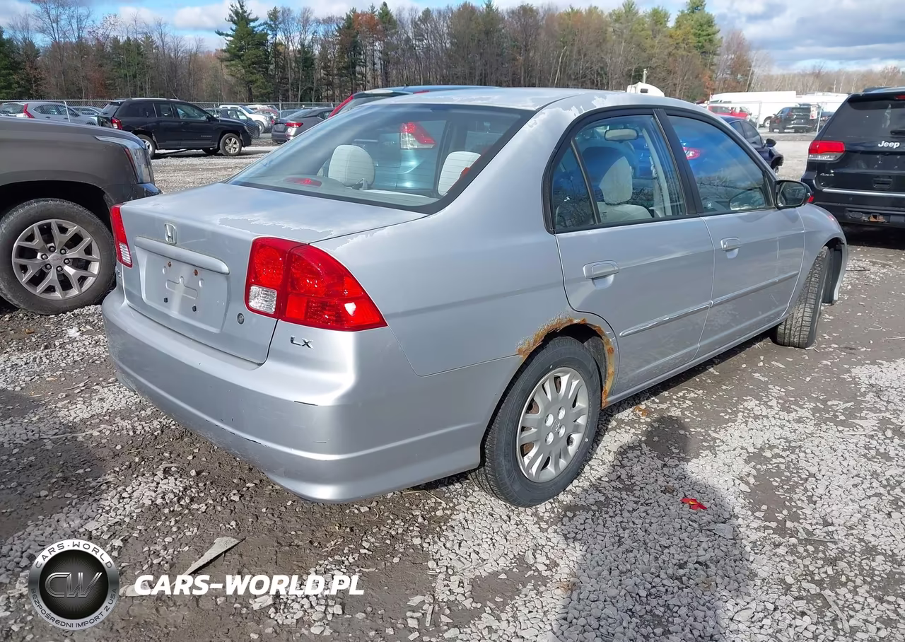 2005 Honda Civic Lx VIN:2HGES16595H615241 - 4