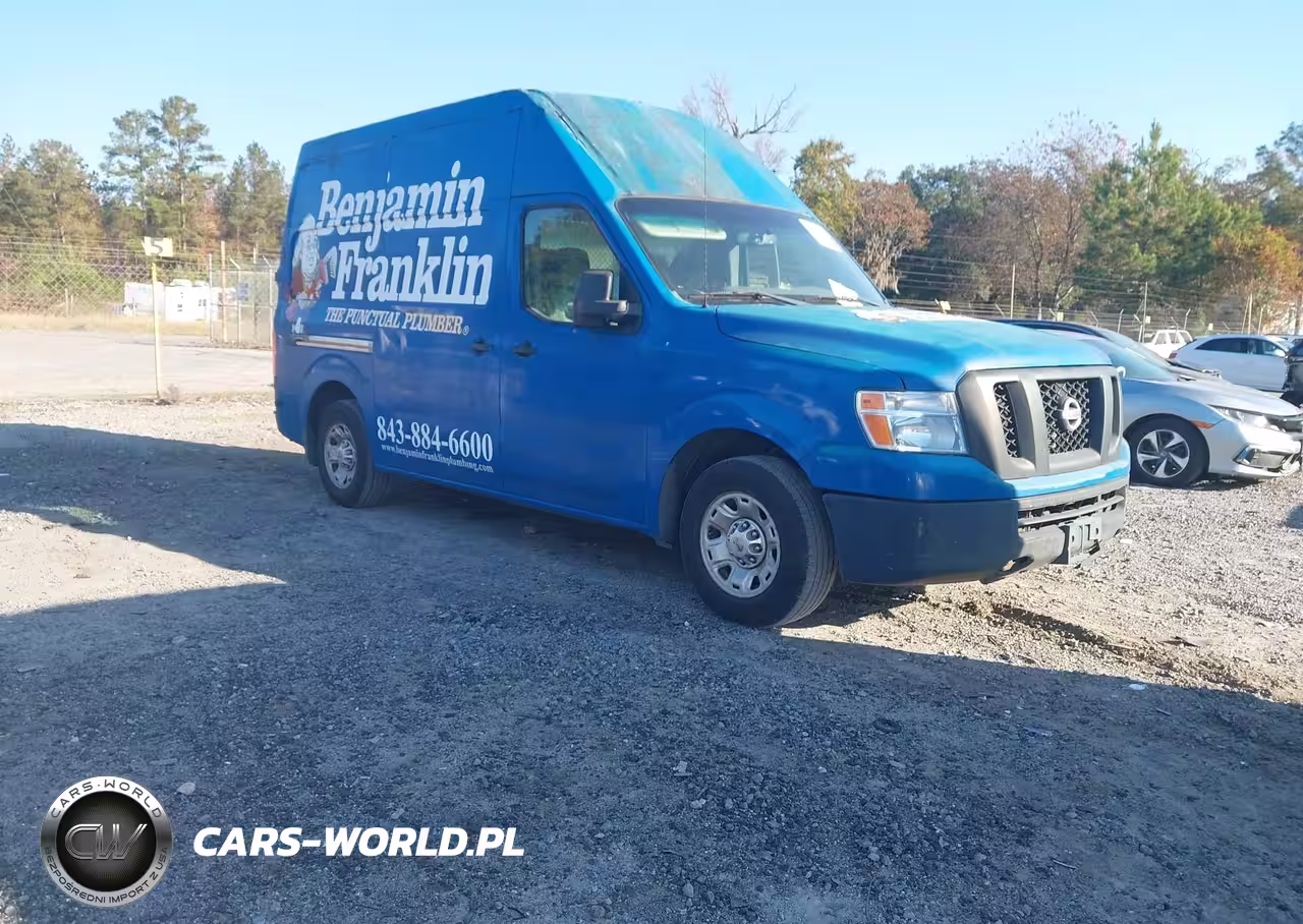 2012 Nissan Nv 2500 Nv2500 Hd S V6