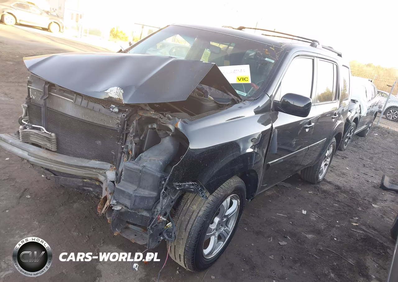 2015 Honda Pilot Ex-L VIN:5FNYF4H53FB017605 - 2