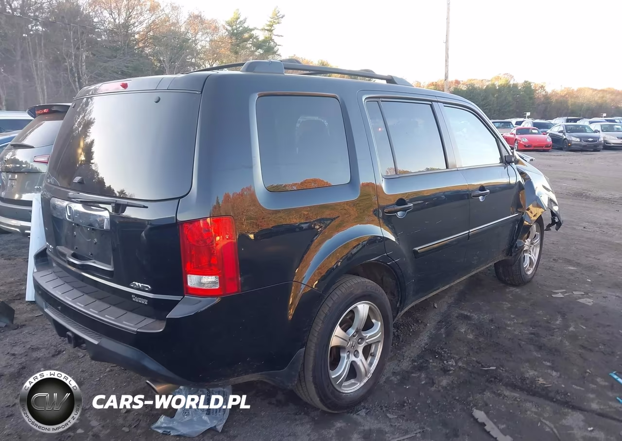 2015 Honda Pilot Ex-L VIN:5FNYF4H53FB017605 - 4