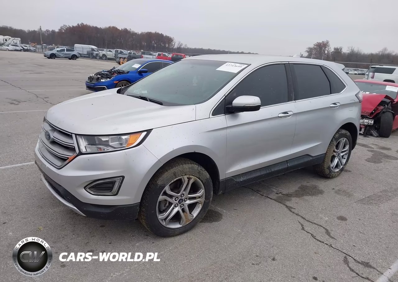 2016 Ford Edge Titanium VIN:2FMPK4K91GBB23712 - 2