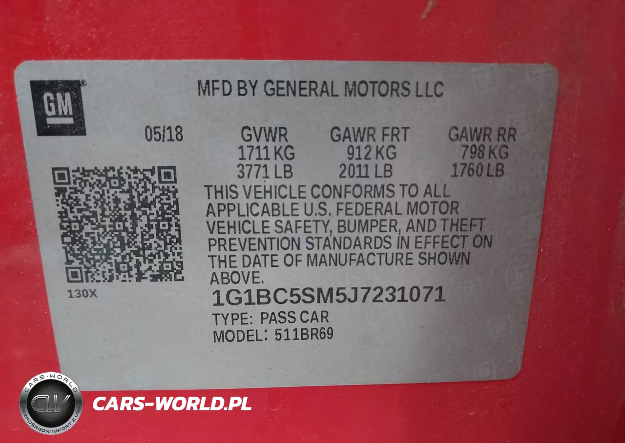 2018 Chevrolet Cruze Ls Auto VIN:1G1BC5SM5J7231071 - 9