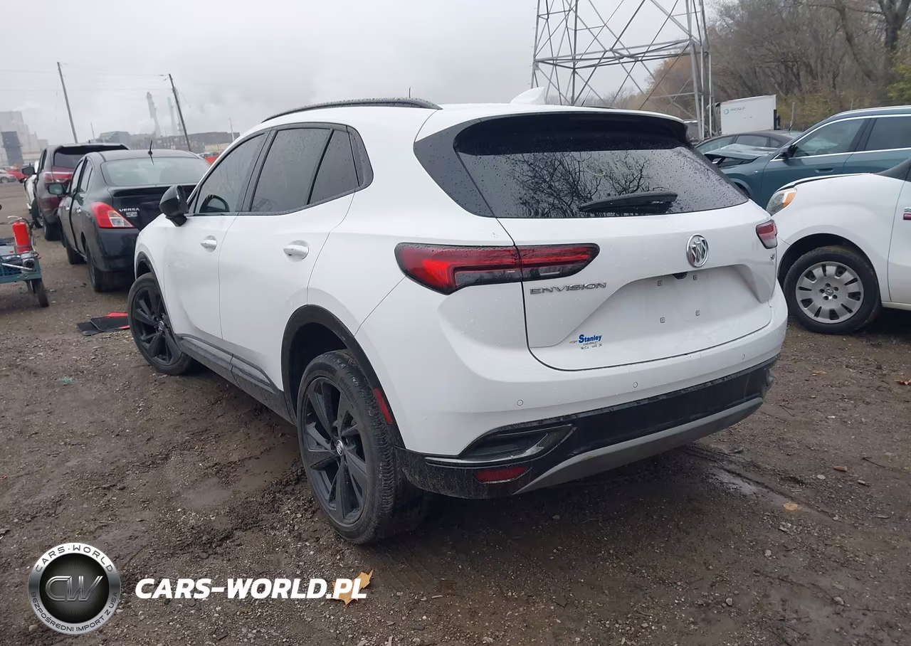 2022 Buick Envision Fwd Essence VIN:LRBFZNR44ND030376 - 3