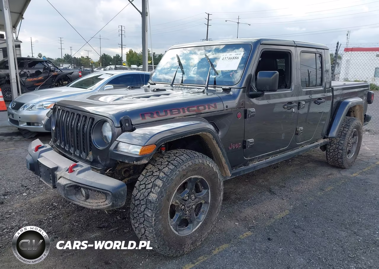 2022 Jeep Gladiator Rubicon VIN:1C6JJTBG8NL138296 - 2