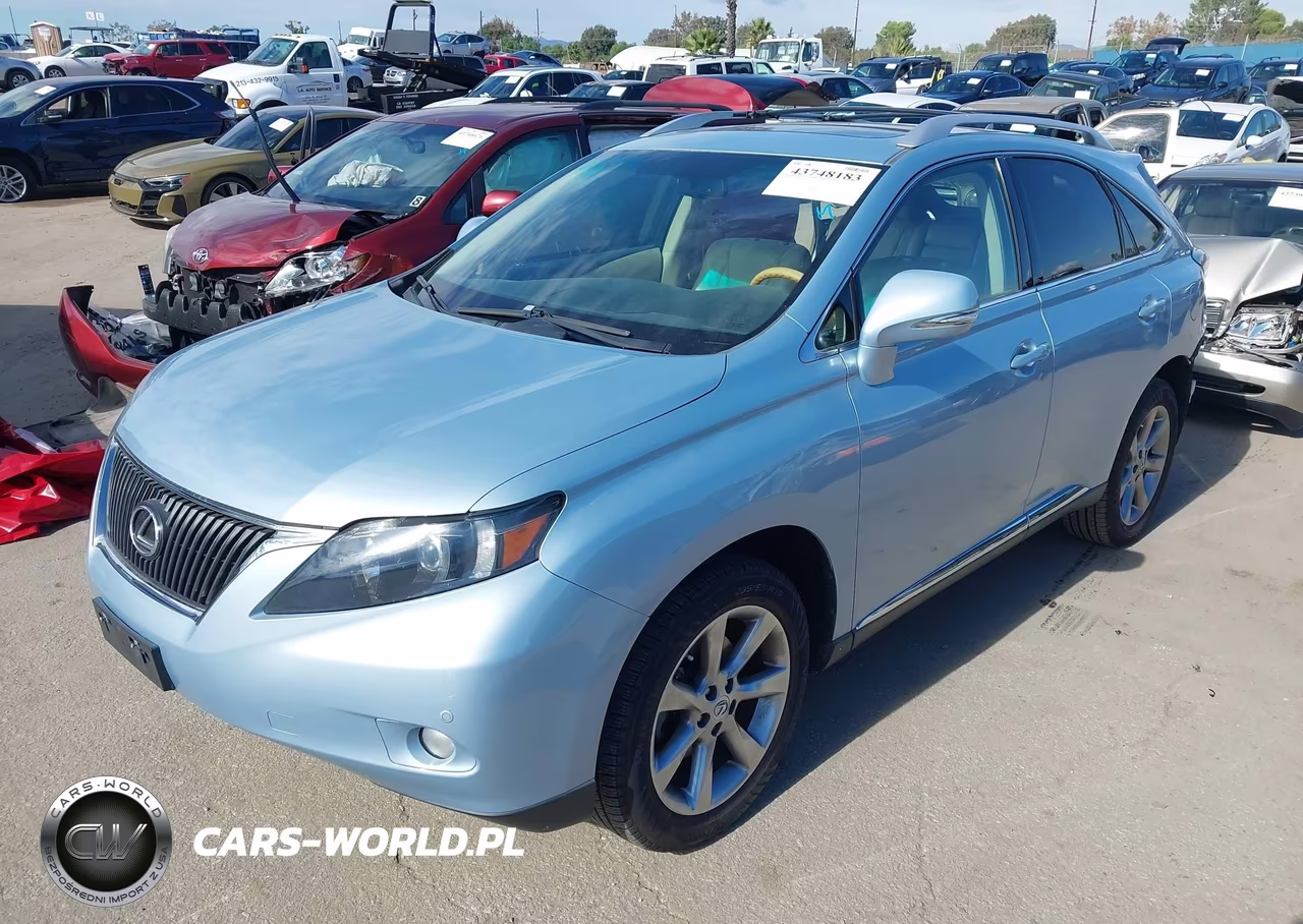 2012 Lexus Rx 350 VIN:2T2ZK1BAXCC066123 - 2