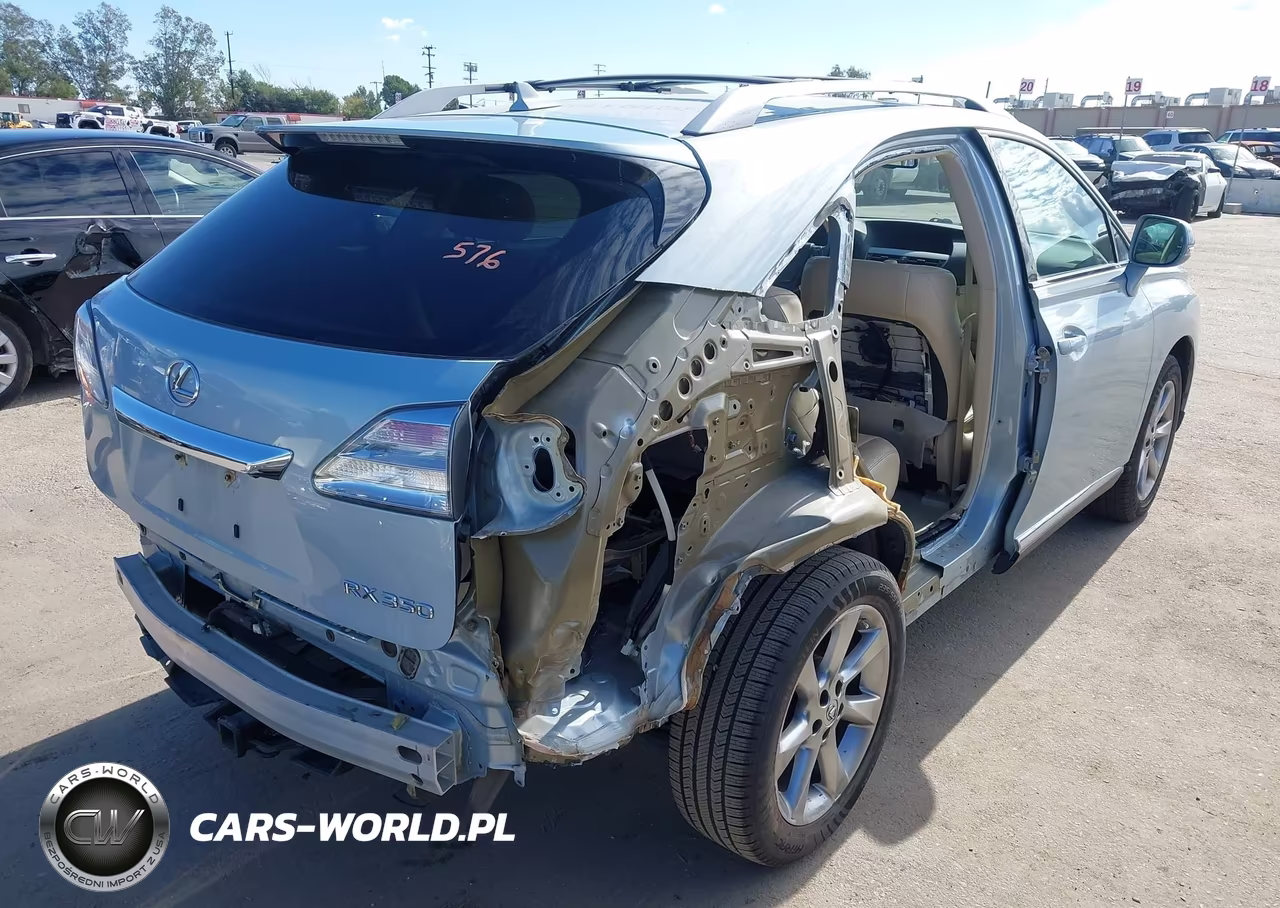 2012 Lexus Rx 350 VIN:2T2ZK1BAXCC066123 - 4