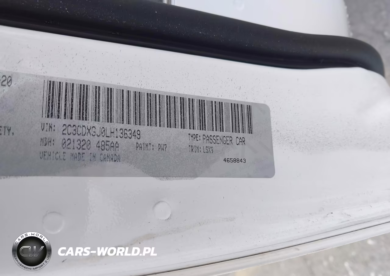 2020 Dodge Charger Scat Pack Rwd VIN:2C3CDXGJ0LH136349 - 9