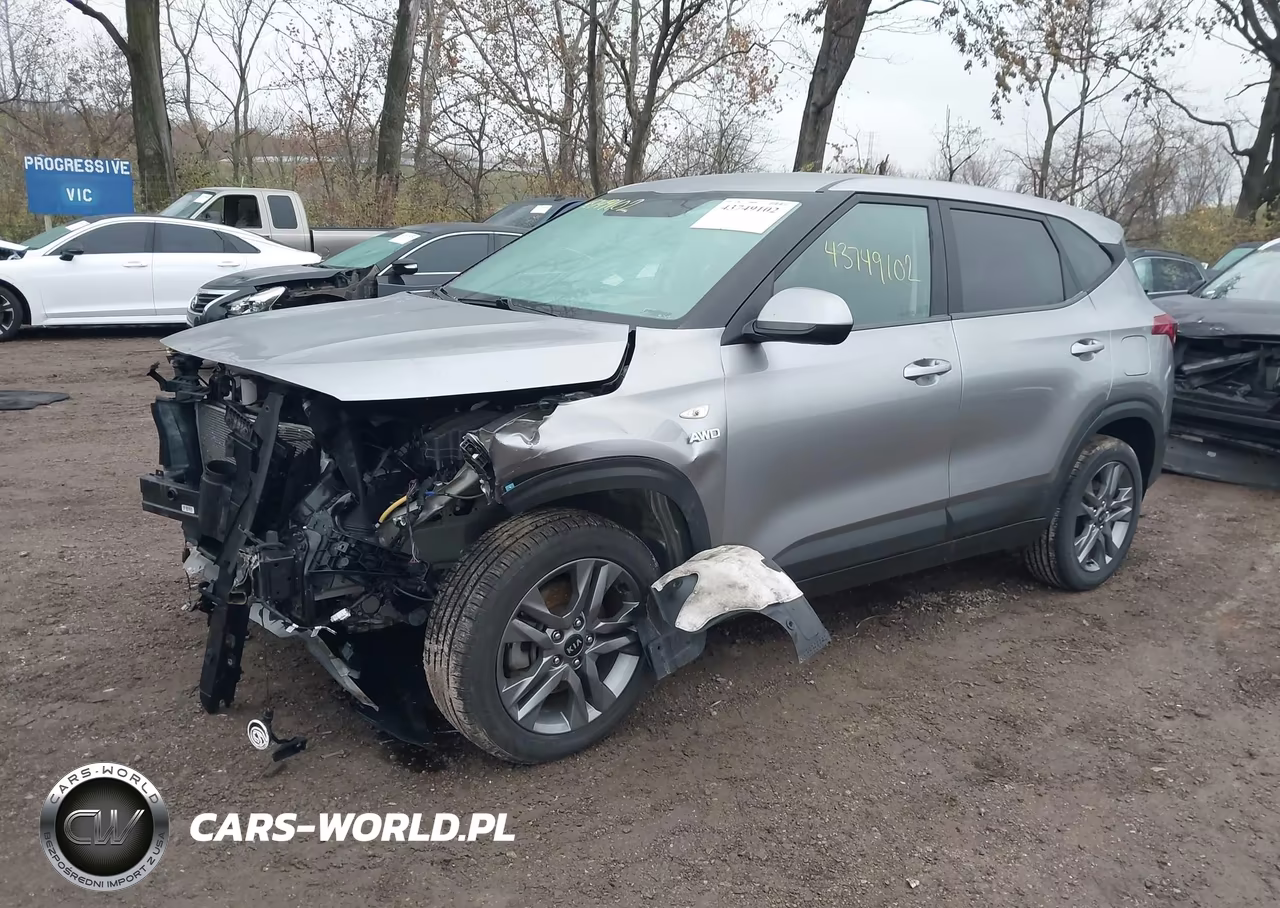2021 Kia Seltos Lx VIN:KNDEPCAA0M7226370 - 2