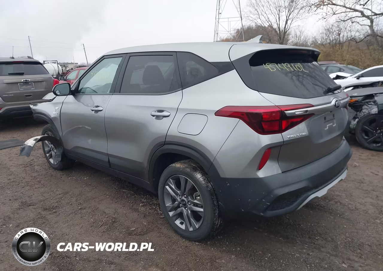 2021 Kia Seltos Lx VIN:KNDEPCAA0M7226370 - 3