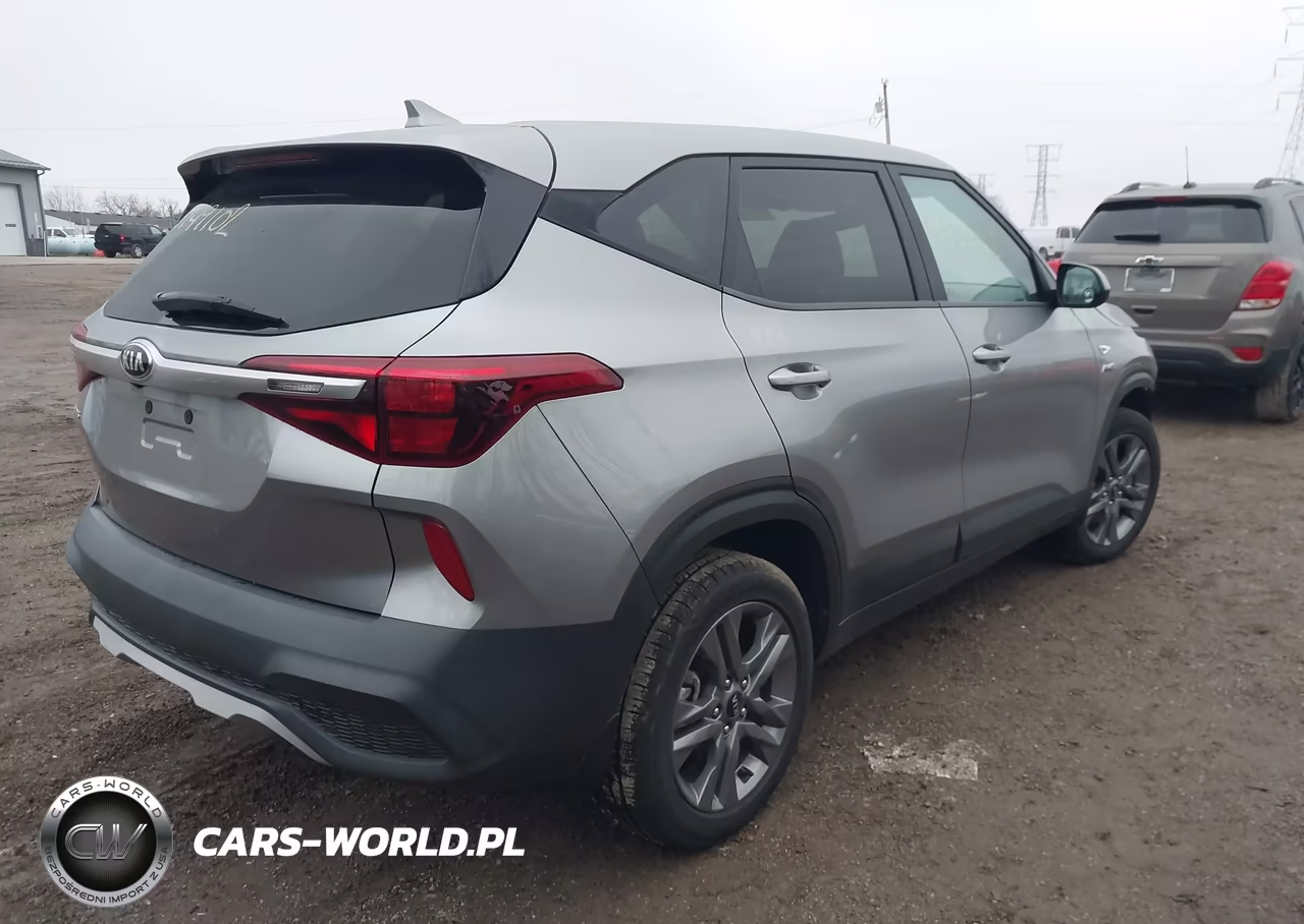 2021 Kia Seltos Lx VIN:KNDEPCAA0M7226370 - 4