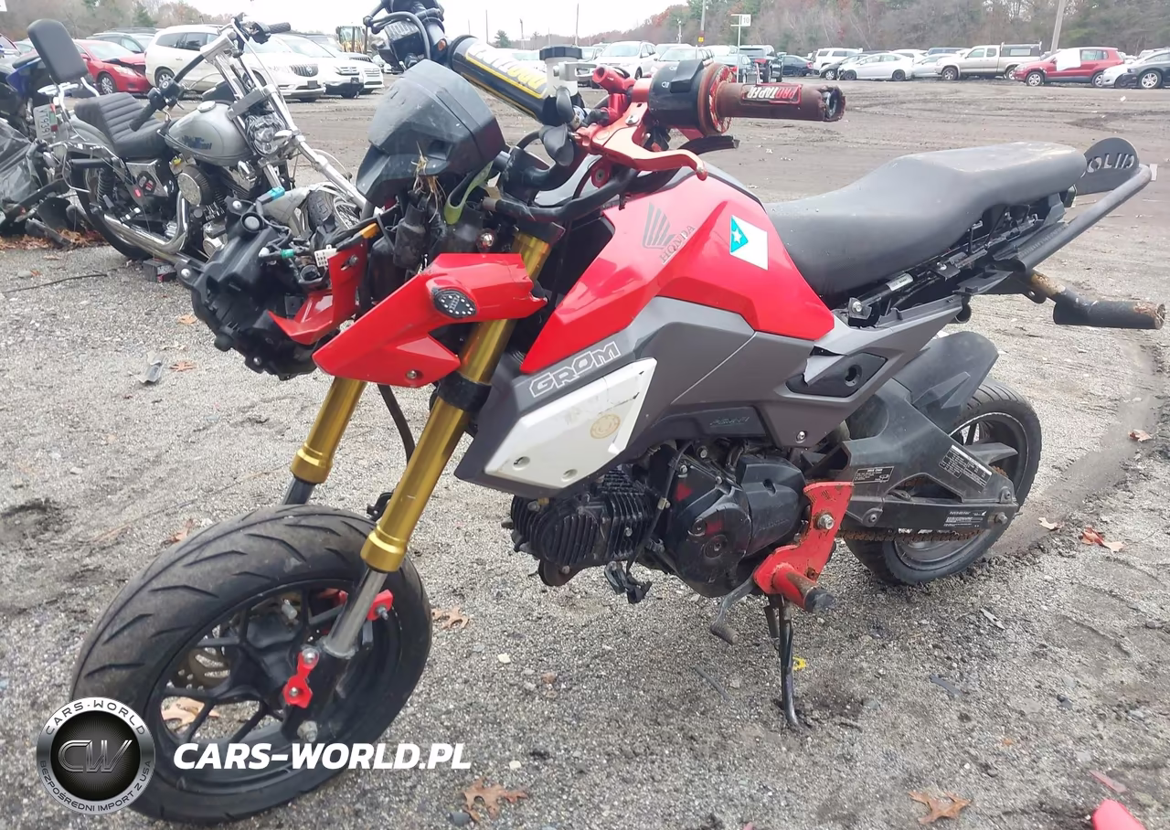 2017 Honda Grom 125 VIN:MLHJC6119H5205947 - 2