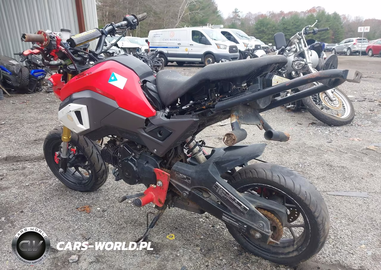 2017 Honda Grom 125 VIN:MLHJC6119H5205947 - 3