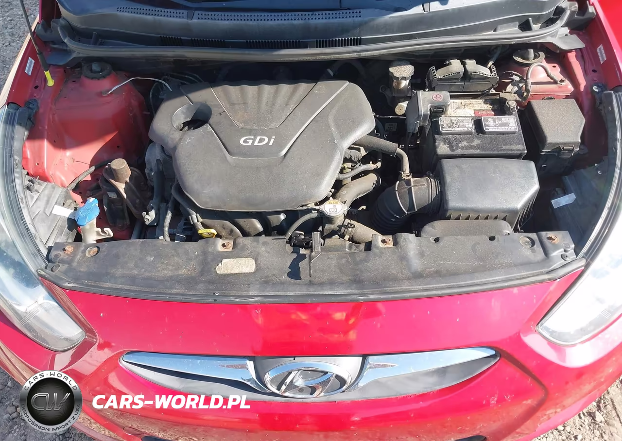 2013 Hyundai Accent Gls-Gs VIN:KMHCT4AE9DU584169 - 10