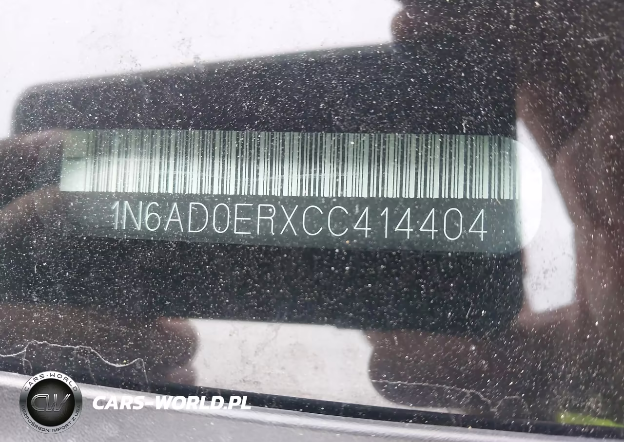 2012 Nissan Frontier Sv VIN:1N6AD0ERXCC414404 - 9