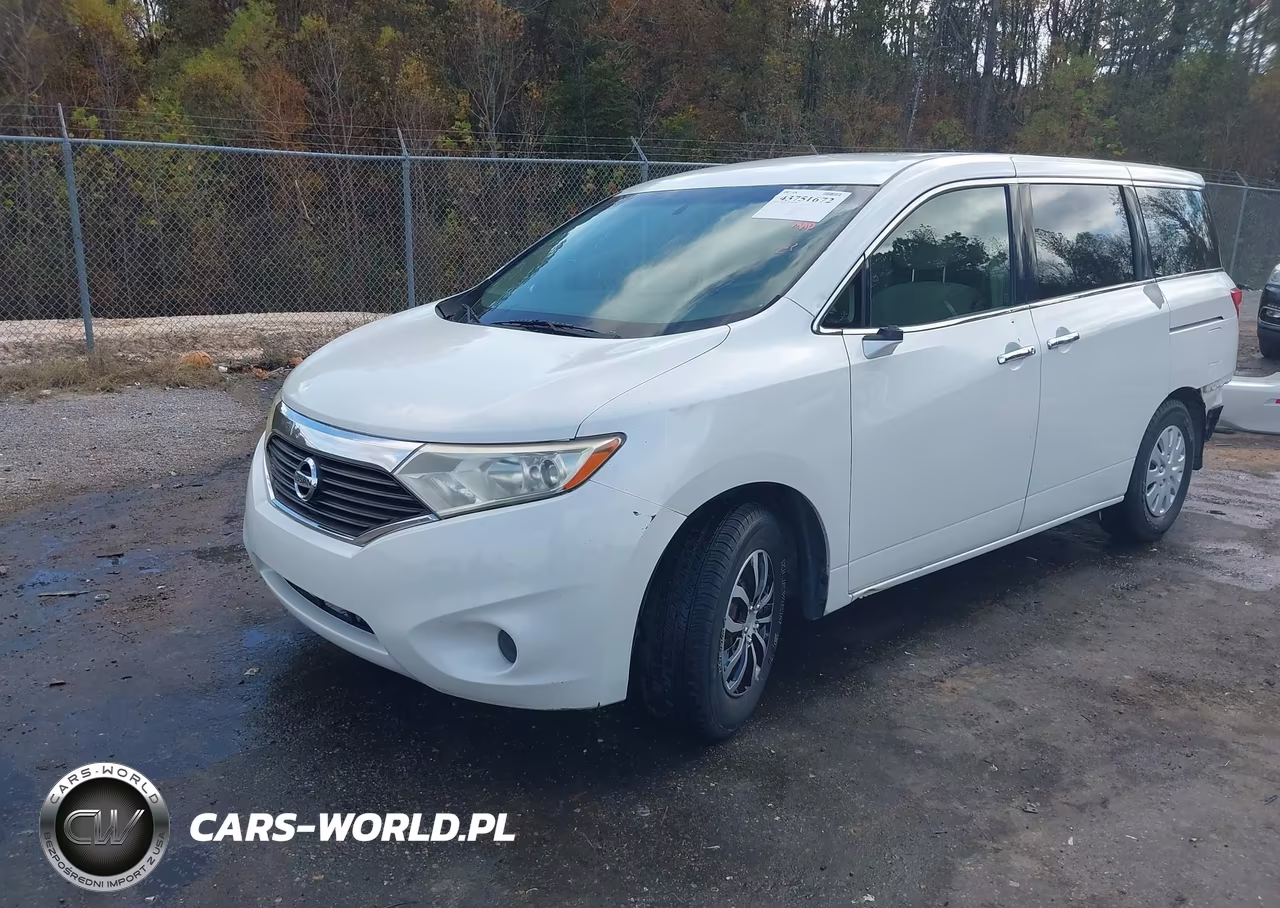 2012 Nissan Quest S VIN:JN8AE2KP7C9038969 - 2