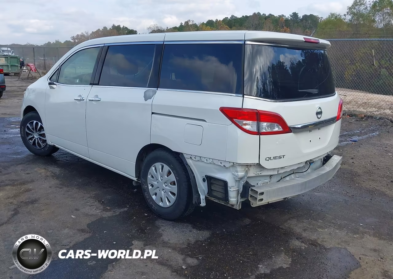 2012 Nissan Quest S VIN:JN8AE2KP7C9038969 - 3