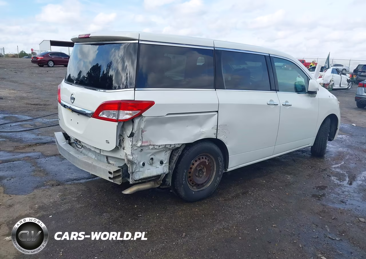 2012 Nissan Quest S VIN:JN8AE2KP7C9038969 - 4